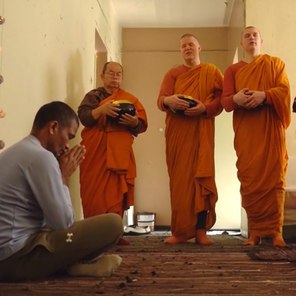 The Estonian island of Aegna is home to the country’s sole Buddhist monastery.